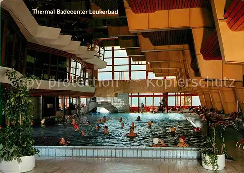 AK / Ansichtskarte Leukerbad Thermal Badecenter Kat. Loeche les Bains