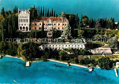 AK / Ansichtskarte Lago di Garda Fliegeraufnahme Villa Borghese Kat. Italien