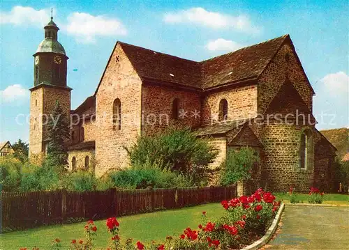 AK / Ansichtskarte Wahlsburg Weser Klosterkirche Lippoldsberg Kat. Wahlsburg