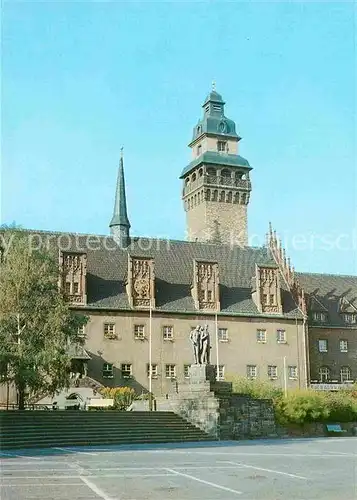 AK / Ansichtskarte Zeitz Rathaus Kat. Zeitz