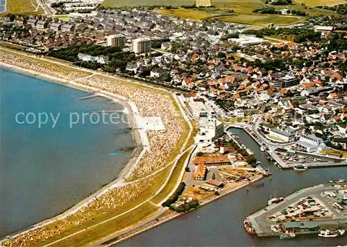 AK / Ansichtskarte Buesum Nordseebad Fliegeraufnahme Kat. Buesum