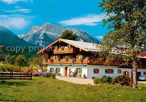 AK / Ansichtskarte Hochkalter Simonlehen Kat. Ramsau b.Berchtesgaden