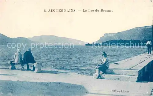AK / Ansichtskarte Aix les Bains Lac du Bourget Kat. Aix les Bains