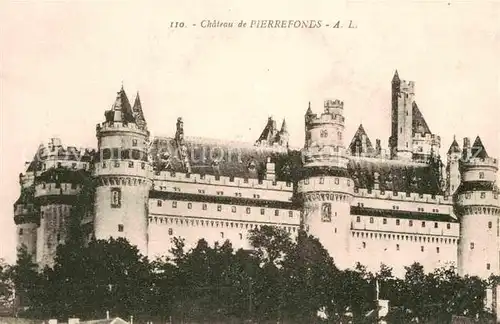 AK / Ansichtskarte Pierrefonds Oise Chateau Schloss Kat. Pierrefonds