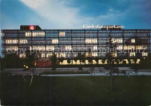 AK / Ansichtskarte Karlsruhe Baden Landesbausparkasse