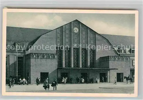 AK / Ansichtskarte Karlsruhe Baden Hauptbahnhof