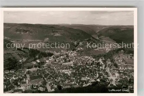 AK / Ansichtskarte Urach Bad Panorama Kat. Bad Urach