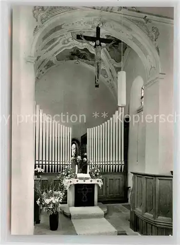 AK / Ansichtskarte Ennabeuren Evangelische Kirche Barockchor Kat. Heroldstatt