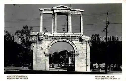 AK / Ansichtskarte Athens Athen Adrians Arch Tor Kat. Griechenland