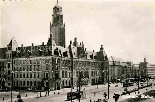 AK / Ansichtskarte Rotterdam Stadhuis Rathaus Kat. Rotterdam