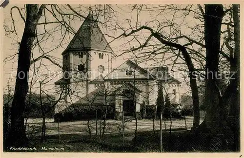 AK / Ansichtskarte Friedrichsruh Aumuehle Bismarck Mausoleum  Kat. Aumuehle