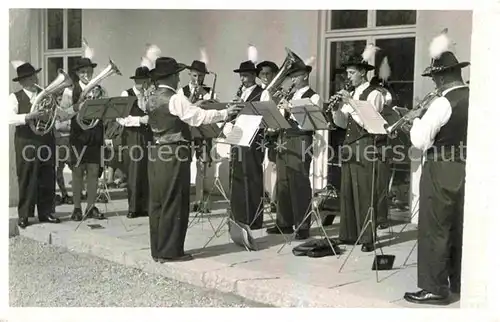 AK / Ansichtskarte Bad Heilbrunn Musikkapelle Kat. Bad Heilbrunn