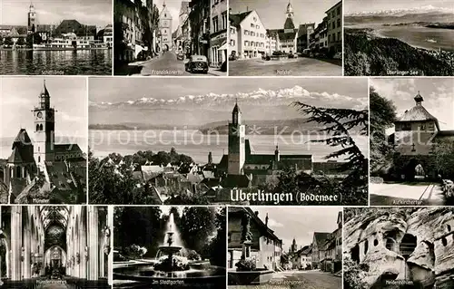 AK / Ansichtskarte ueberlingen Bodensee Stadtgarten Muenster  Kat. ueberlingen