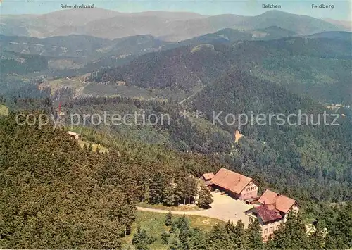 AK / Ansichtskarte Badenweiler Hotel Hochblauen Fliegeraufnahme  Kat. Badenweiler