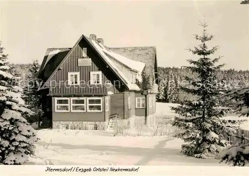 AK / Ansichtskarte Neuhermsdorf Gebaeude  Kat. Hermsdorf Osterzgebirge