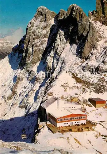 AK / Ansichtskarte Mittenwald Bayern Luftseilbahn Bergstation Karwendelgebirge  Kat. Mittenwald