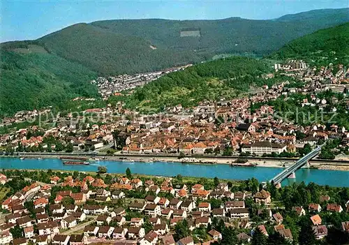 AK / Ansichtskarte Eberbach Neckar Fliegeraufnahme Kat. Eberbach