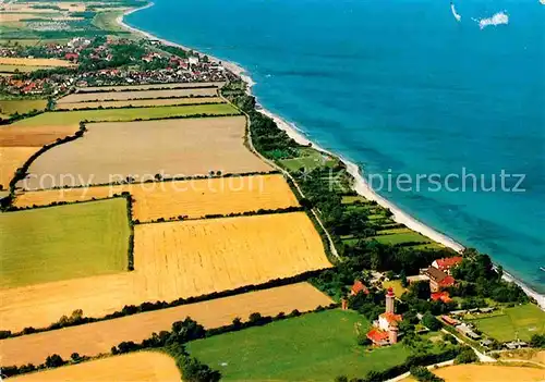 AK / Ansichtskarte Dahme Ostseebad Fliegeraufnahme mit Leuchtturm  Kat. Dahme