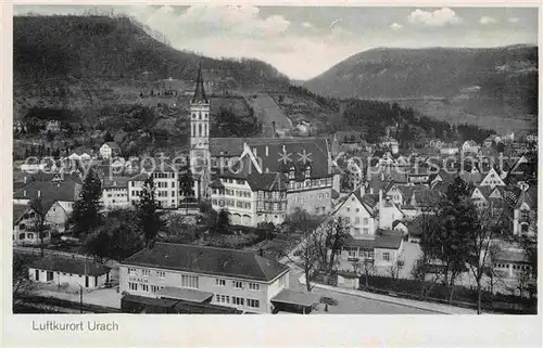 AK / Ansichtskarte Urach Bad Teilansicht Kat. Bad Urach