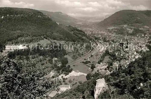 AK / Ansichtskarte Urach Bad Panorama Kat. Bad Urach