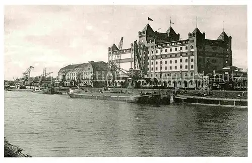 AK / Ansichtskarte Karlsruhe Baden Rheinhafen