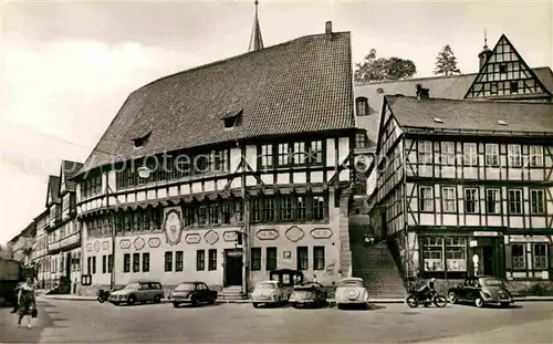 AK / Ansichtskarte Stolberg Harz Rathaus Kat. Stolberg Harz