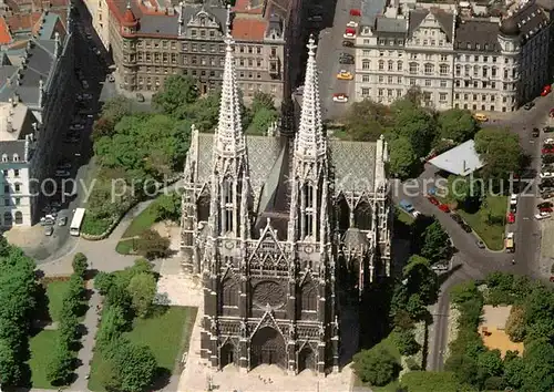 AK / Ansichtskarte Wien Fliegeraufnahme Votivkirche Kat. Wien