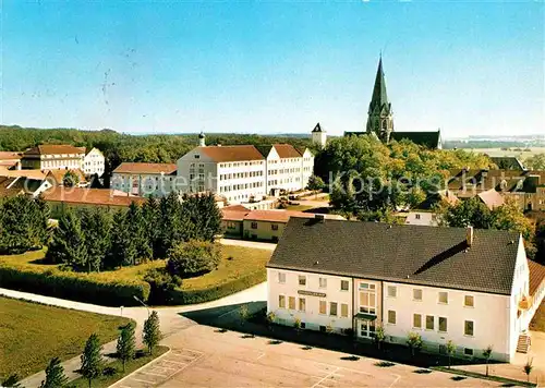 AK / Ansichtskarte St Ottilien Eresing Erzabtei St. Ottilien Klosteranlage Herz Jesu Kirche Gymnasium Kloster Gasthof  Kat. Eresing