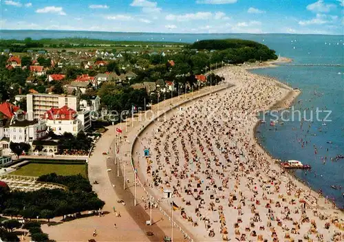 AK / Ansichtskarte Travemuende Ostseebad Fliegeraufnahme Kat. Luebeck