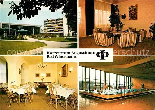 AK / Ansichtskarte Bad Windsheim Kurzentrum Augustinum Kat. Bad Windsheim