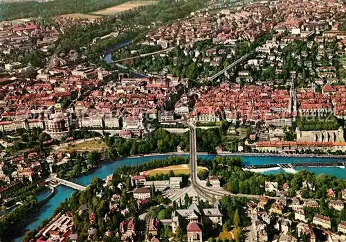 AK / Ansichtskarte Bern BE Stadtzentrum Fliegeraufnahme Kat. Bern