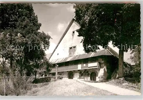 AK / Ansichtskarte Zell Harmersbach Histor Muehlstein Kat. Zell am Harmersbach