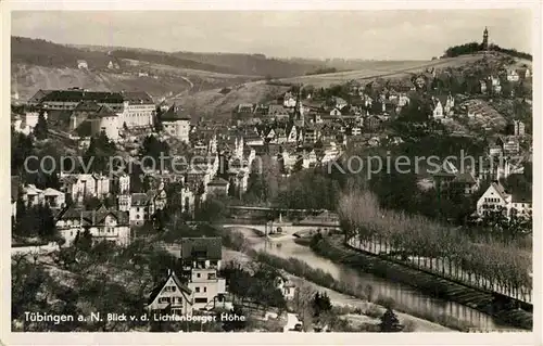 AK / Ansichtskarte Tuebingen Blick von der Lichtenberger Hoehe Kat. Tuebingen