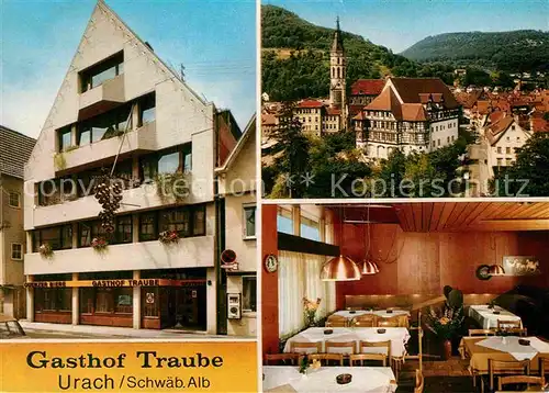 AK / Ansichtskarte Bad Urach Gasthof Traube Kat. Bad Urach