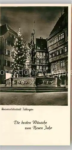 AK / Ansichtskarte Tuebingen Brunnen Kat. Tuebingen