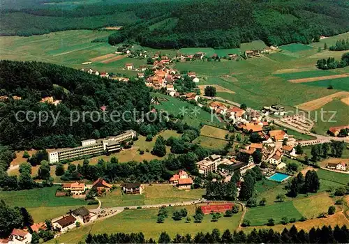 AK / Ansichtskarte Gras Ellenbach Kneipp Luftkurort Fliegeraufnahme Kat. Grasellenbach