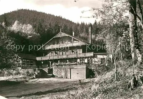 AK / Ansichtskarte Tabarz Schweizerhaus Kat. Tabarz Thueringer Wald