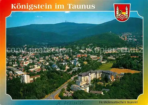 AK / Ansichtskarte Koenigstein Taunus Fliegeraufnahme Kat. Koenigstein im Taunus