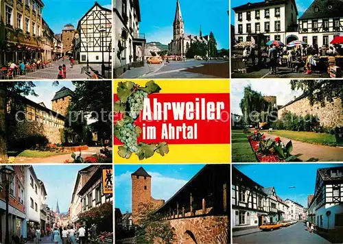 AK / Ansichtskarte Ahrweiler Ahr Teilansichten Kat. Bad Neuenahr Ahrweiler