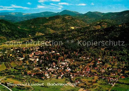 AK / Ansichtskarte Badenweiler Fliegeraufnahme Kat. Badenweiler