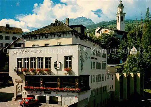 AK / Ansichtskarte Tiefencastel Posthotel Julier Kat. Tiefencastel