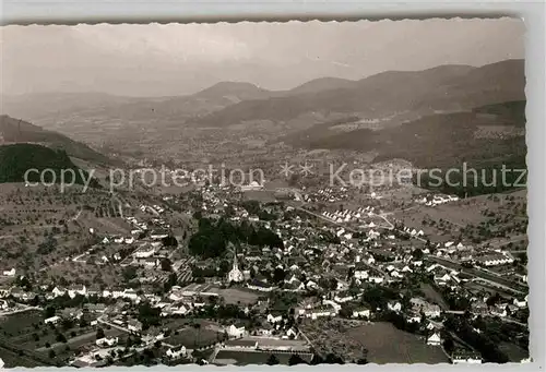 AK / Ansichtskarte Zell Harmersbach Fliegeraufnahme Kat. Zell am Harmersbach