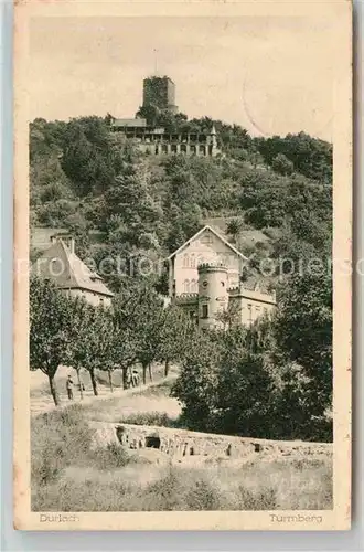 AK / Ansichtskarte Durlach mit Turmberg Kat. Karlsruhe