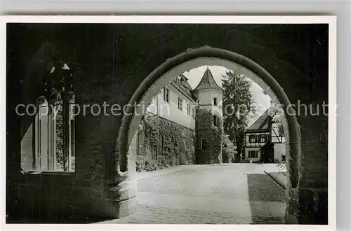 AK / Ansichtskarte Tuebingen Hof im ehemaligen Jagdschloss Kat. Tuebingen