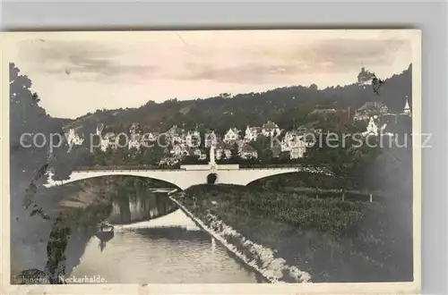 AK / Ansichtskarte Tuebingen Neckarhalde Kat. Tuebingen