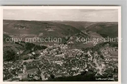 AK / Ansichtskarte Bad Urach Fliegeraufnahme Kat. Bad Urach