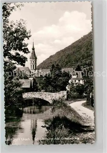 AK / Ansichtskarte Bad Urach Ermsbruecke Kat. Bad Urach