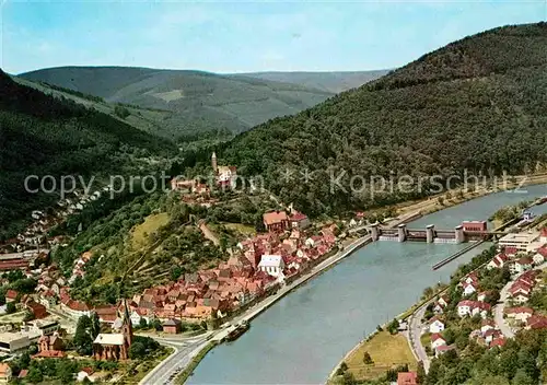 AK / Ansichtskarte Hirschhorn Neckar Fliegeraufnahme Kat. Hirschhorn (Neckar)