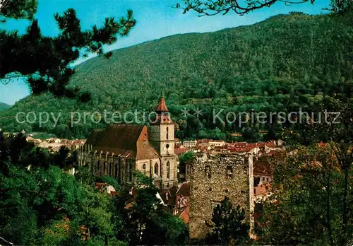 AK / Ansichtskarte Brasov Biseria Neagra Schwarze Kirche Ruine Kat. Kronstadt Brasov