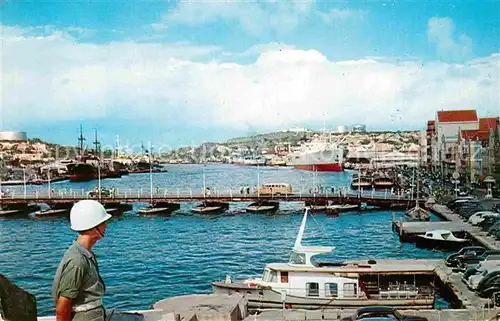 AK / Ansichtskarte Curacao Niederlaendische Antillen Willemstad Santa Anna Bay  Kat. Niederlaendische Antillen